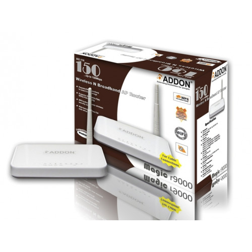 ADDON Magic r9000 11N 150Mbps Wireless Broadband Router