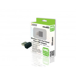ADDON AWU650 Wireless AC Dual Band 600Mbps Nano USB Adapter